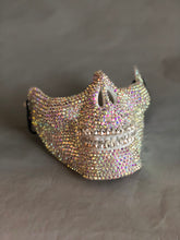 Load image into Gallery viewer, Rhinestone Skull Mask
